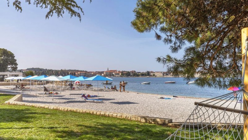 valamar parentino poreč plaža